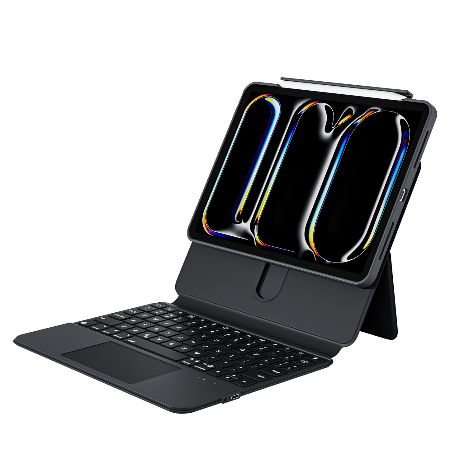 360° Slidable Magnetic Rotate iPad Keyboard Case