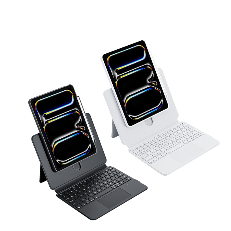 360° Slidable Magnetic Rotate iPad Keyboard Case