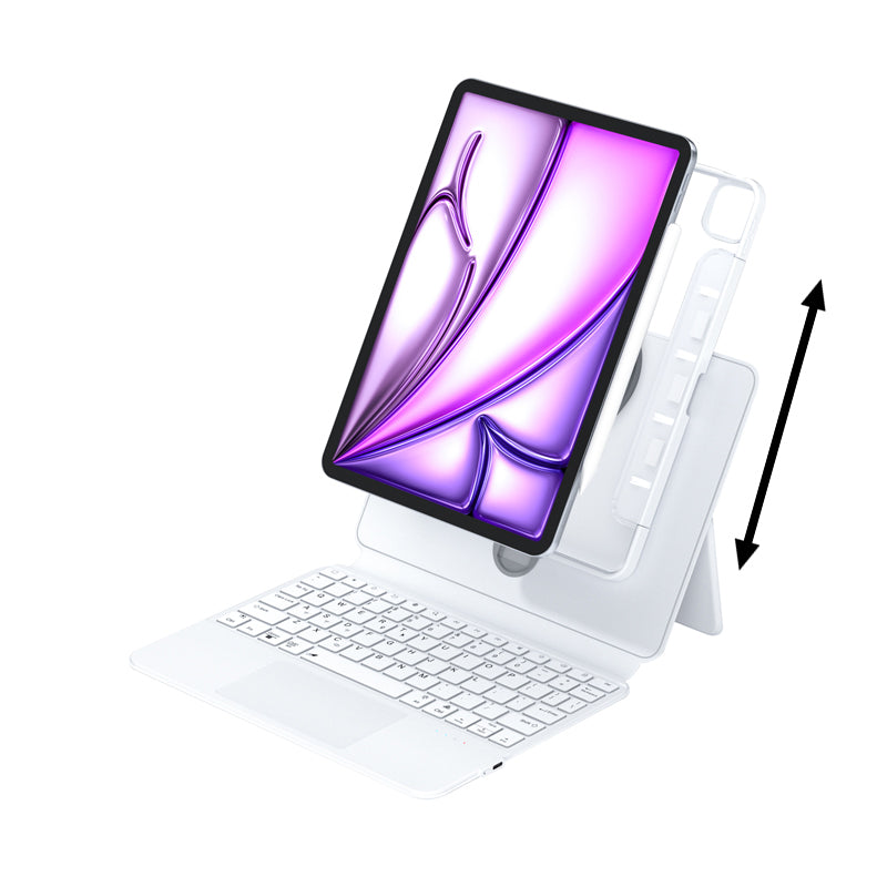 360° Slidable Magnetic Rotate iPad Keyboard Case