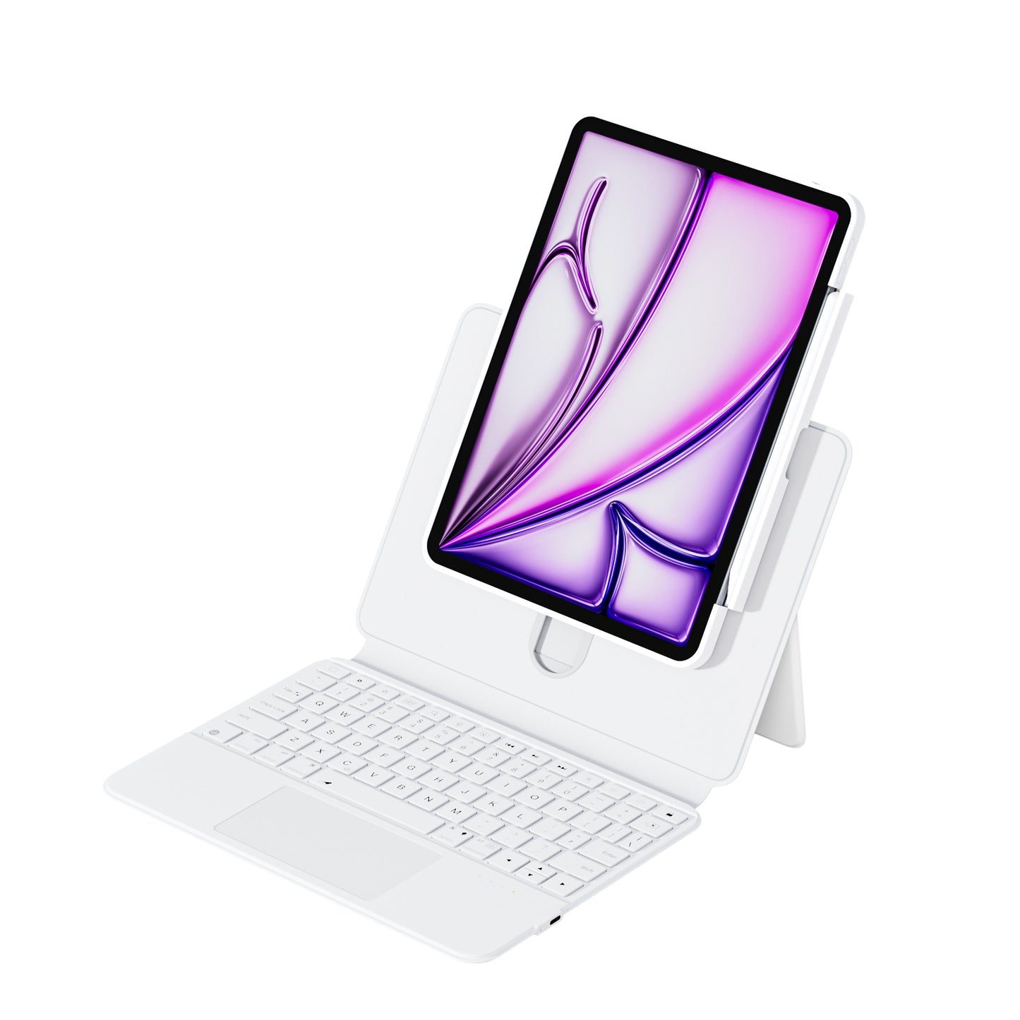 360° Slidable Magnetic Rotate iPad Keyboard Case