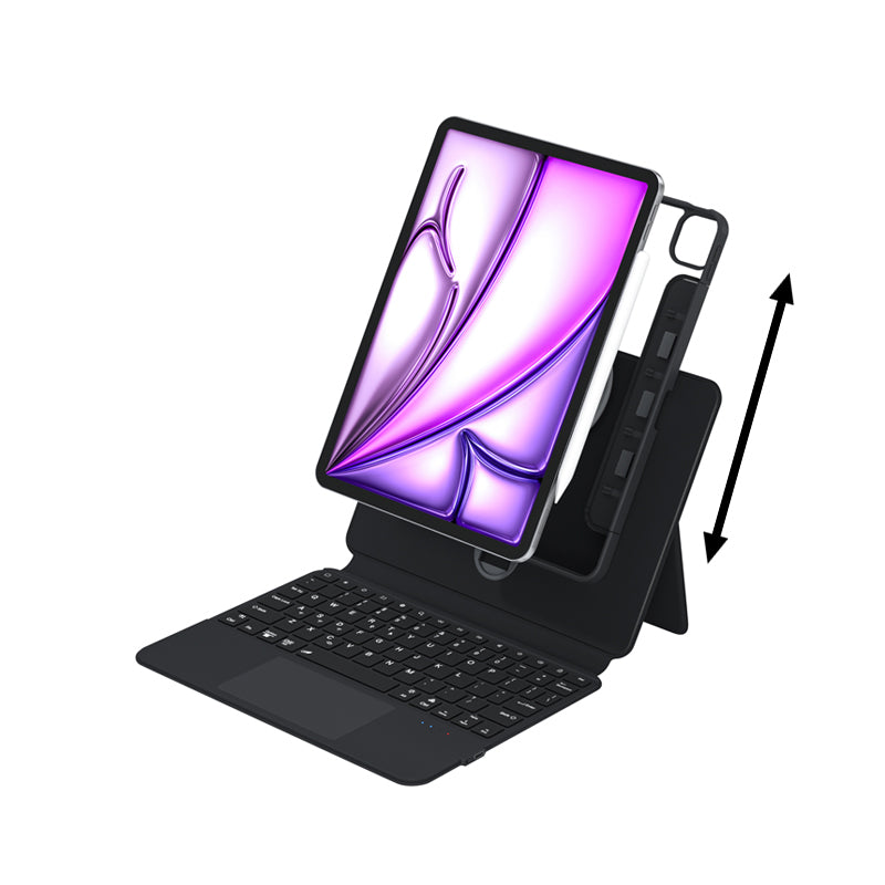 360° Slidable Magnetic Rotate iPad Keyboard Case